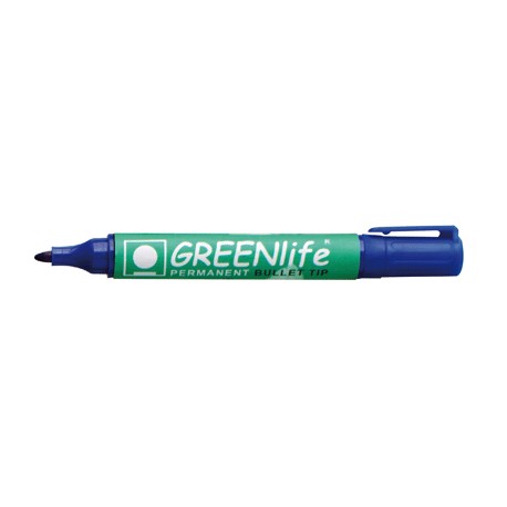 Marqueur permanent Greenlife bleu